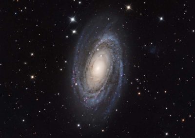 M81 Bodes Galaxy by G. Fountain, 10" Imaging Dall Kirkham, QSI683
