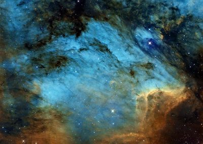 Pelican Nebula by S. Johnson, 12.5" Newtonian, Apogee U16M